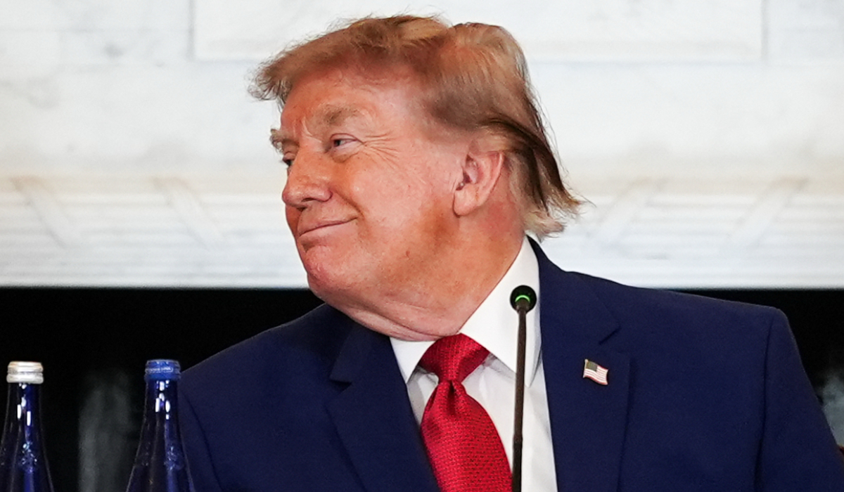 President Donald Trump speaks during a roundtable on the American mining industry, Friday, Aug. 7, 2026, in Washington. (AP)