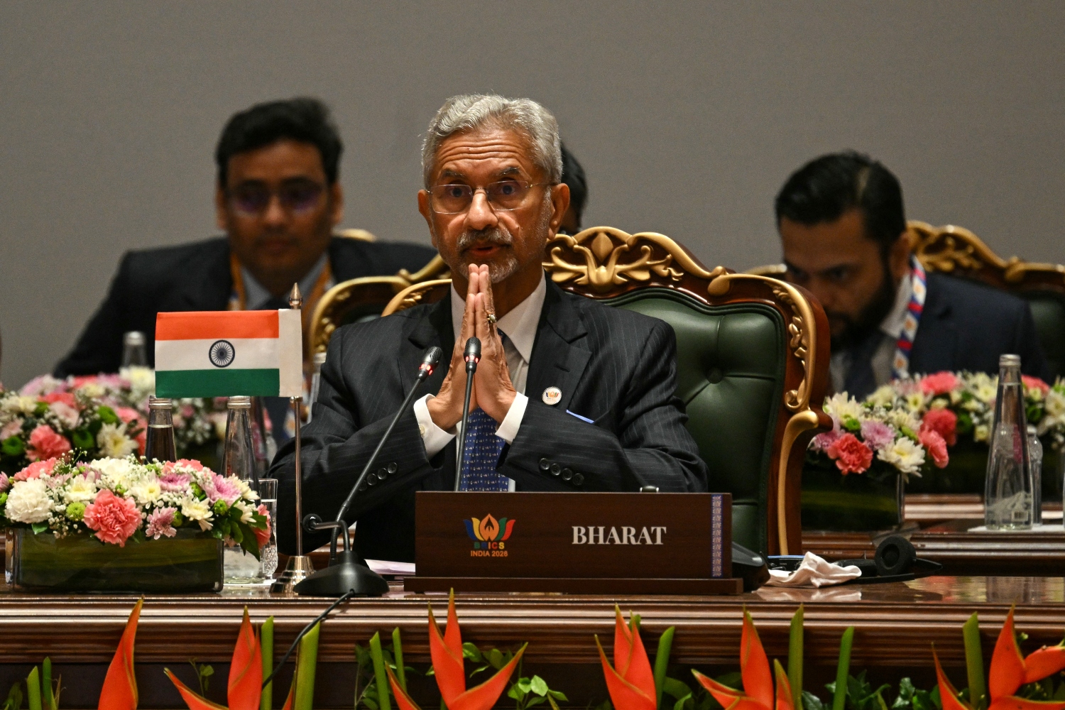 India's BRICS presidency is taking place at a particularly divisive and conflictual period in world affairs (File/AFP)