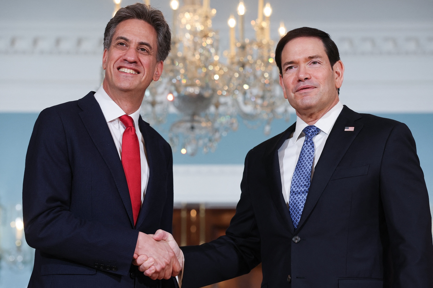 Miliband’s first visit to Washington as foreign secretary went off without a hitch.(File/AFP)