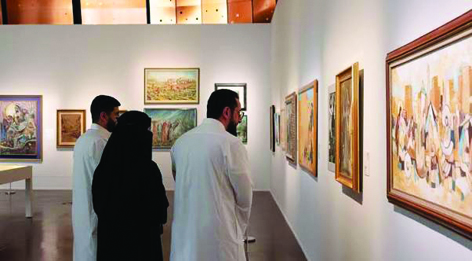 Art exhibit