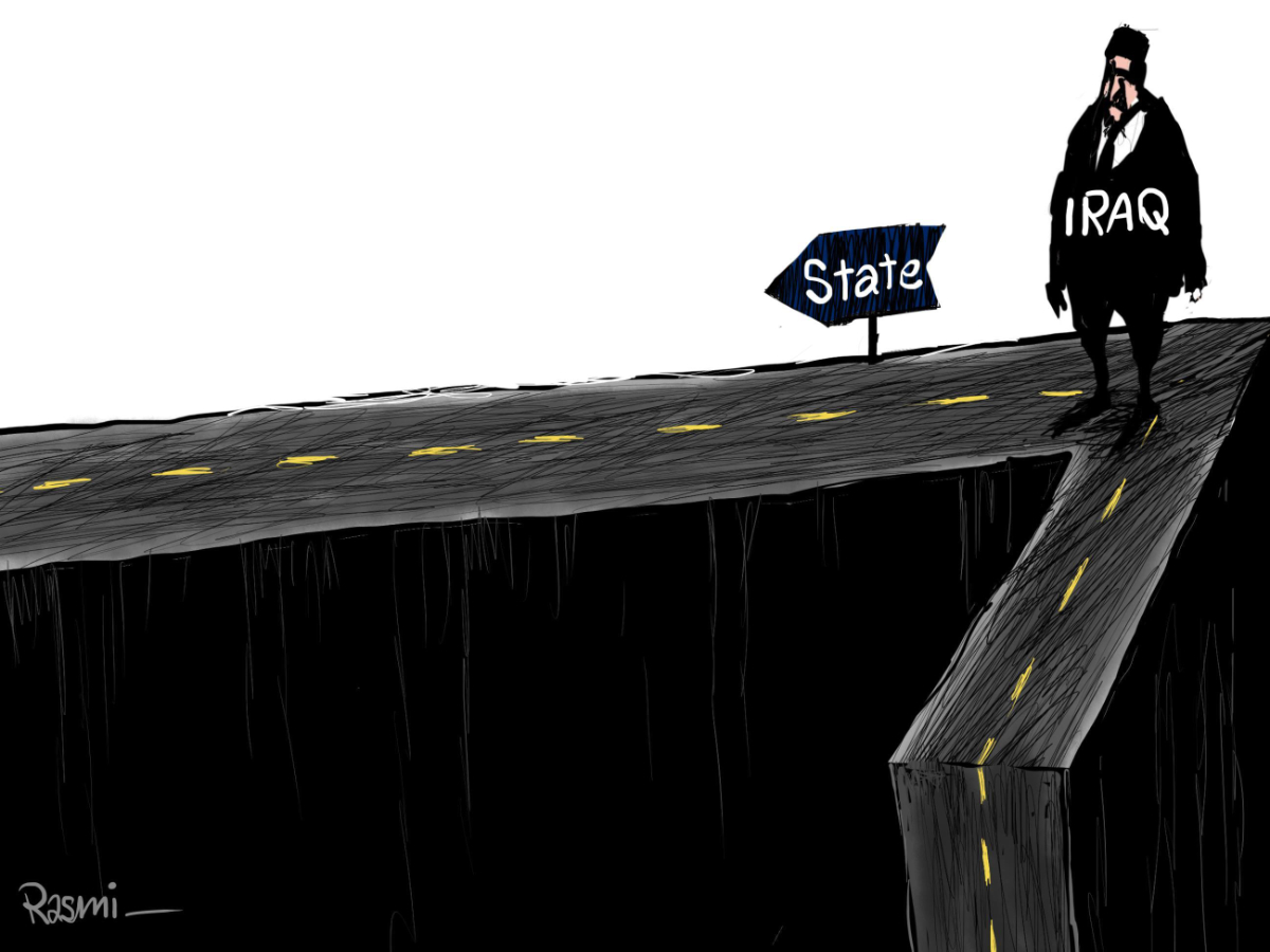 Cartoon by Amjad Rasmi. (Courtesy of Asharq Al-Awsat)