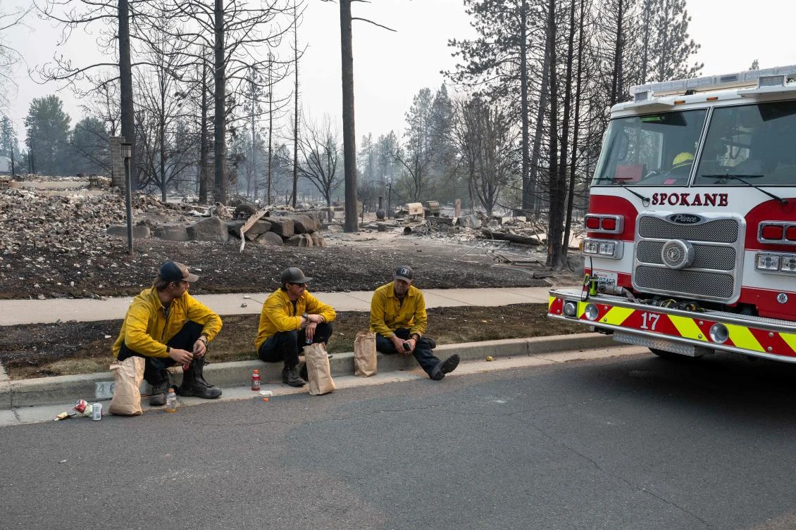 Arson suspect arrested as US northwest battles wildfires