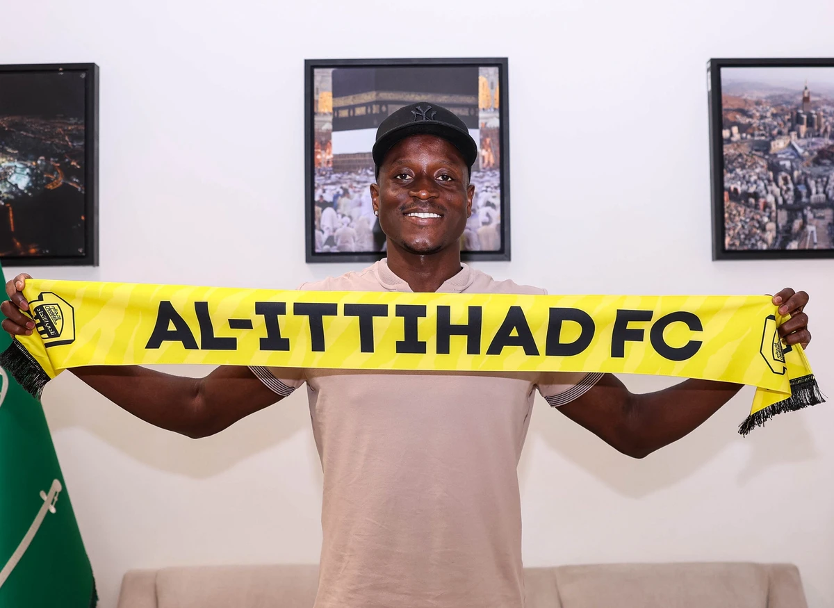 Dion Lopy has joined Al-Ittihad from Almeria in Spain's second division. (X/@ittihad_en )