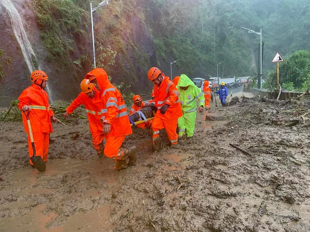 The archipelago nation’s main island Luzon has been battered by heavy rains over the past four days, and the potential for flooding and landslides is higher since the land is already saturated and soaked. (AFP file photo)
