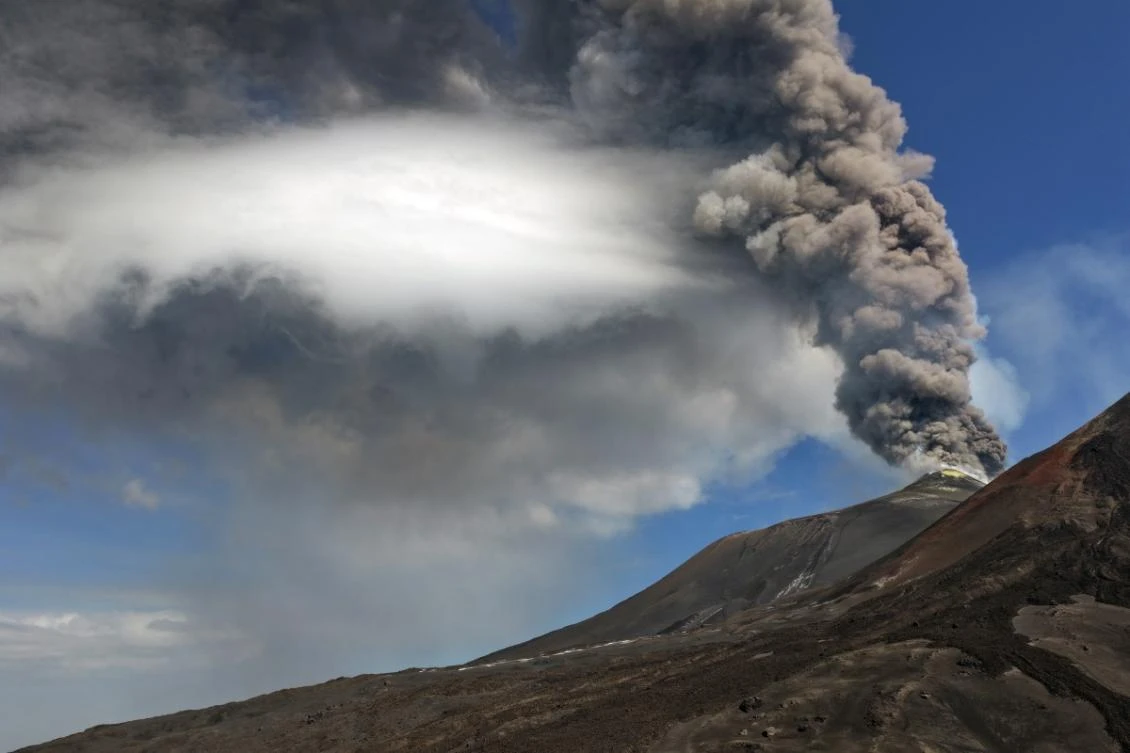Etna volcano ash cloud halts arrivals at Sicily’s Catania airport