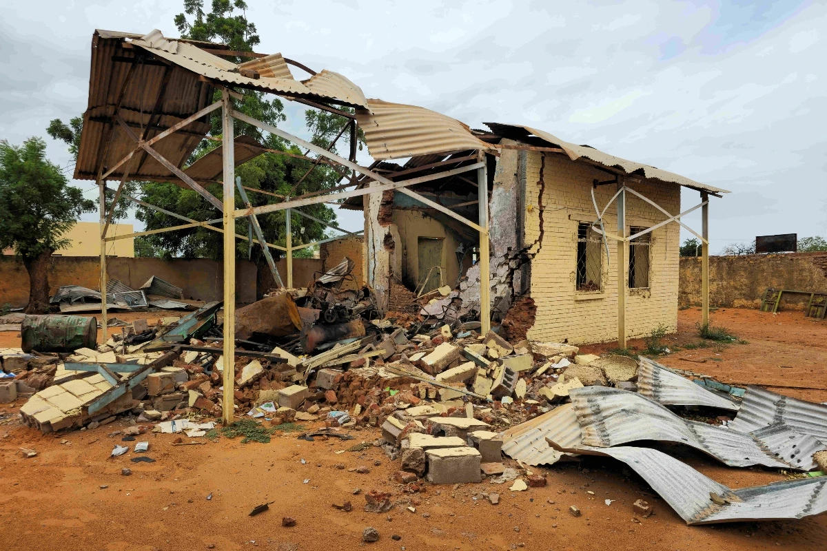 An AFP correspondent in the city reported a drone attack at 5 am (0300 GMT) along with the sound of anti-aircraft missiles from the direction of the army’s Wadi Seidna base, just north of the twin city of Omdurman. (AFP)