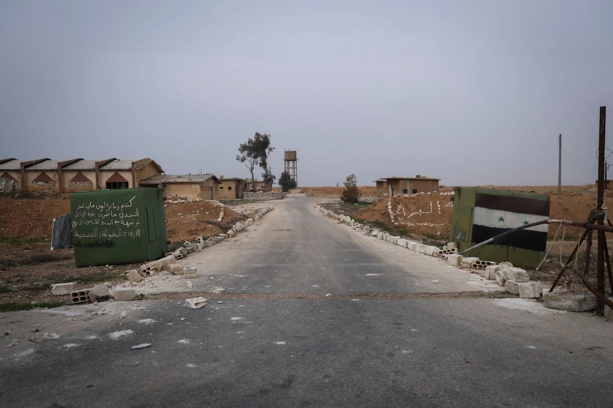Abu Al-Duhur had been out of service for years but has recently been undergoing rehabilitation. (File/AP)