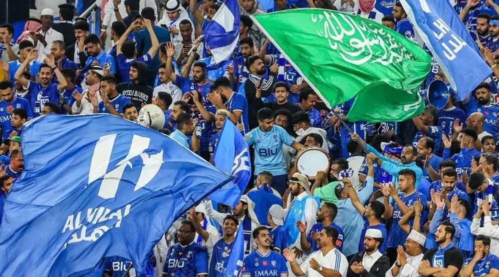 The transfer covers Al-Ittihad, Al-Ahli, Al-Nassr and Al-Hilal (fans pictured above). (AFP/File Photo)