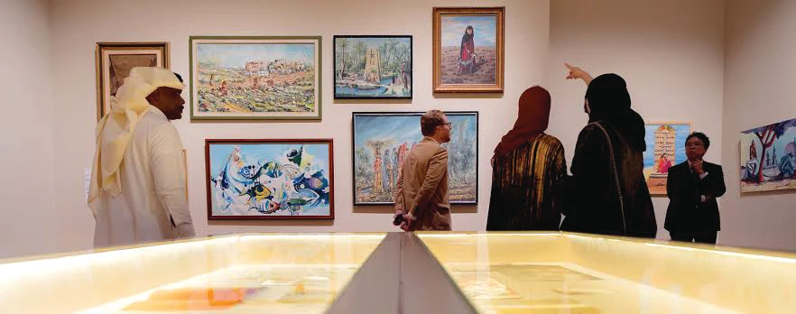 Arab News | Art exhibition