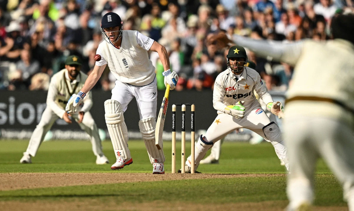 England dominates as Pakistan is bowled out for 133 on first day of third test at Edgbaston