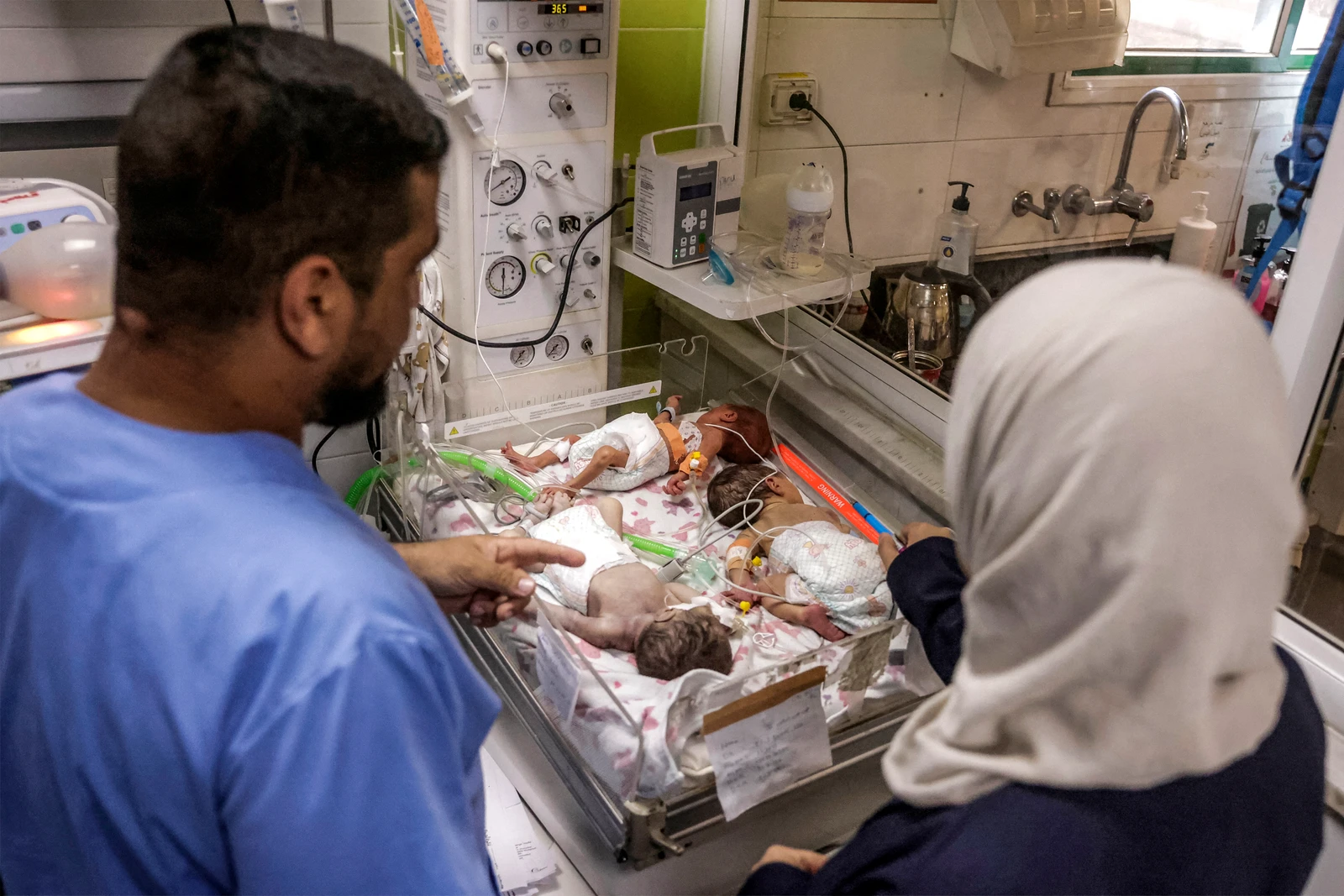 Incubator shortages, premature births strain Gaza’s hospitals