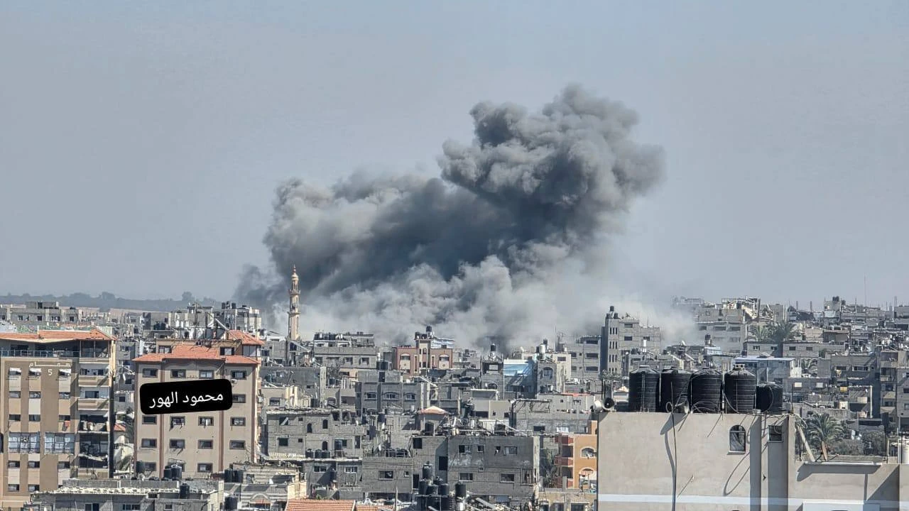 Israeli forces bomb Gaza’s Bureij refugee camp after evacuation order