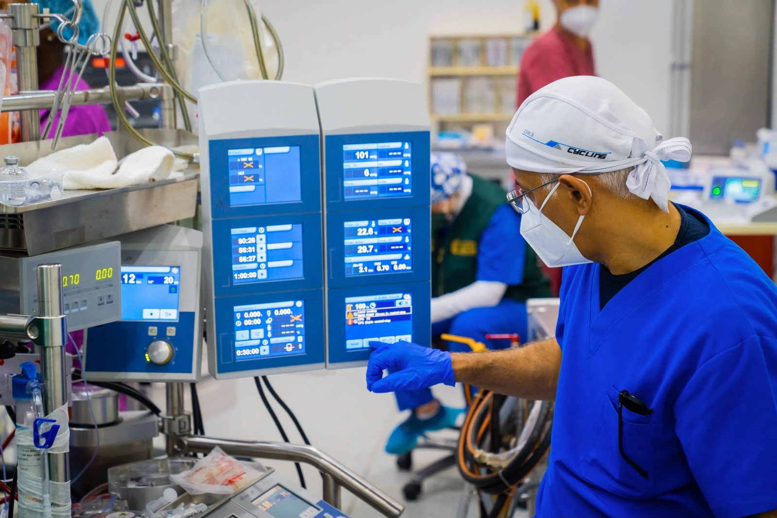 The Al-Balsam medical team, comprising 10 Saudi volunteers and 35 Nigerian professionals, provided care at Nizamiye and Zenith Hospitals in Abuja, Nigeria. (Supplied)