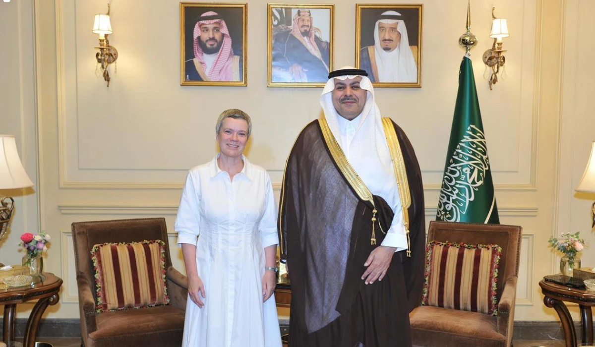 Saudi ambassador to Lebanon meets EU’s envoy in Beirut