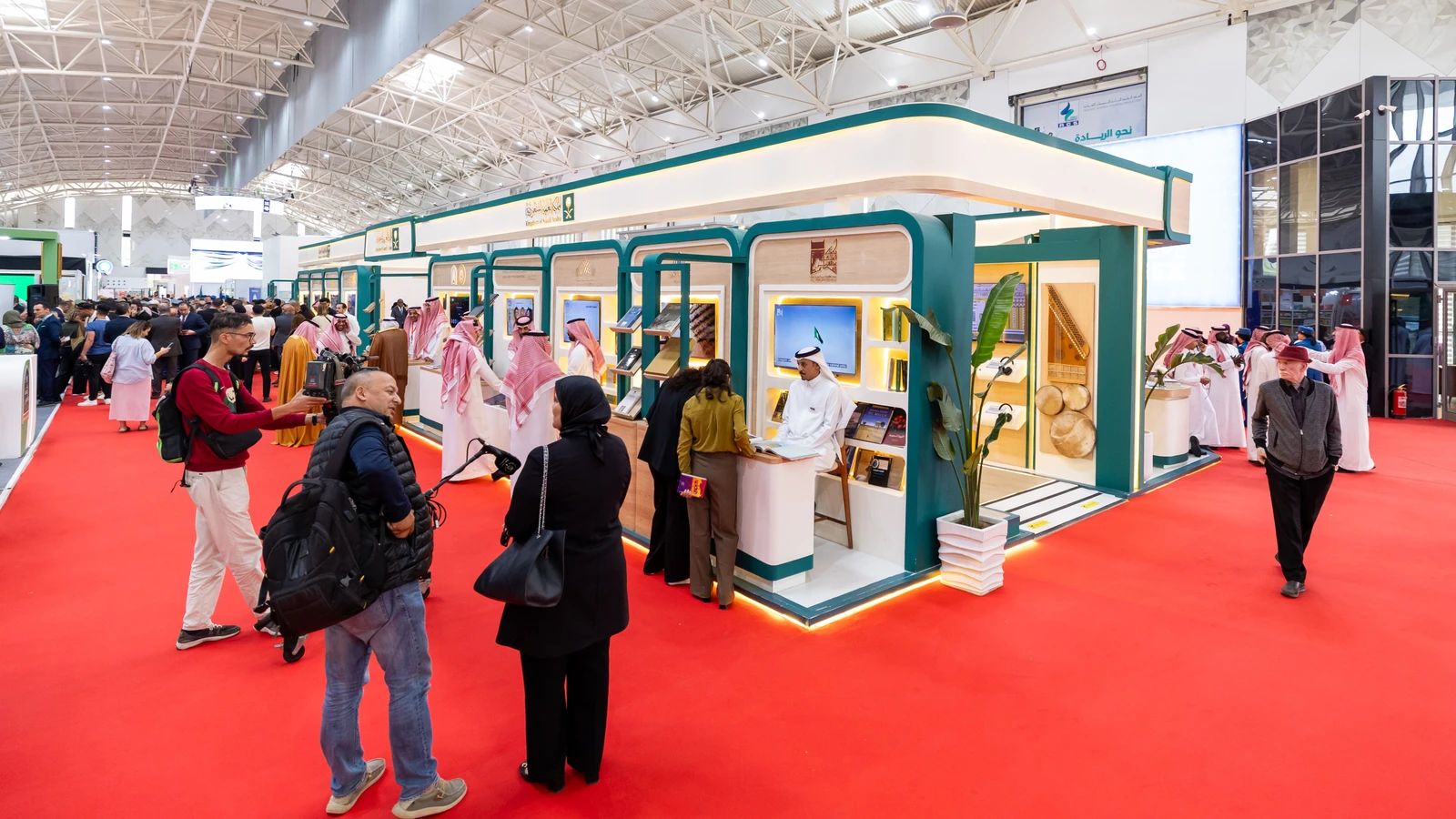Saudi Arabia has opened its pavilion at the 2026 Algiers International Book Fair at the Palais des Expositions in Pins Maritimes. (Supplied)