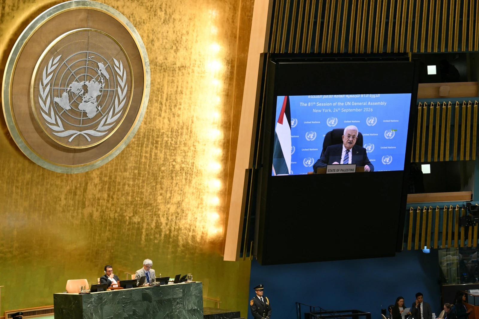 In the Middle East, the UN could find a much more principled home for its lofty and important goals (File/AFP)