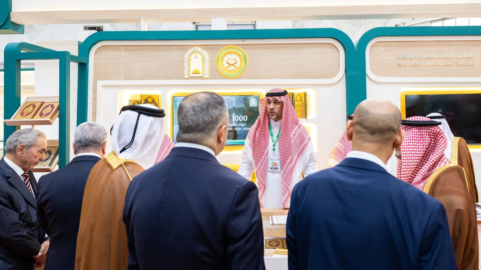 Saudi Arabia opened its pavilion at the 2026 Algiers International Book Fair, held at the Palais des Expositions in Pins Maritimes. (Supplied)