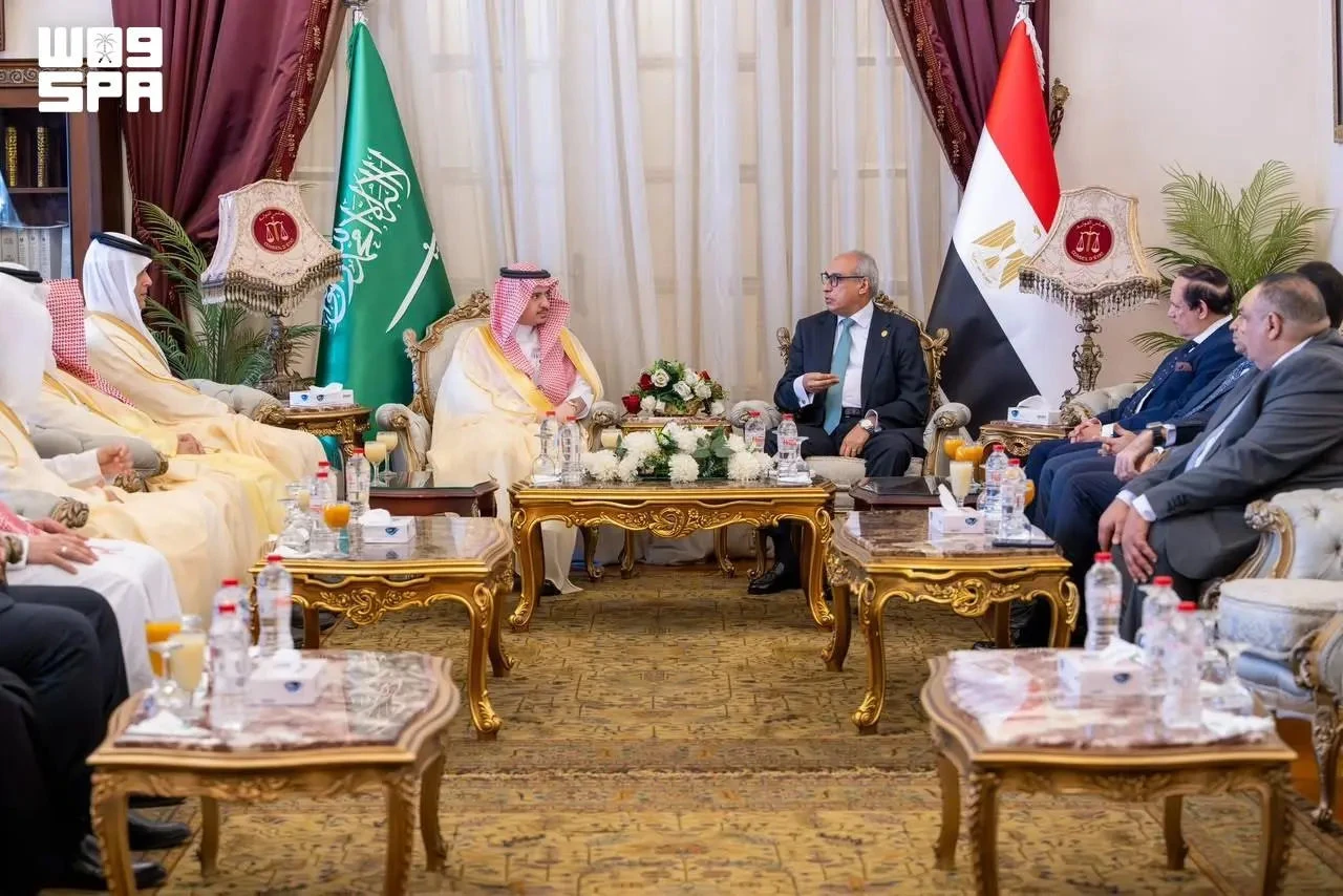 The accession document was signed by Ali Alohaydib, chair of the Saudi Board of Grievances, and Mahmoud Abu El-Dahab, Arab Union of Administrative Judiciary president and Egyptian State Council chairman. (SPA)