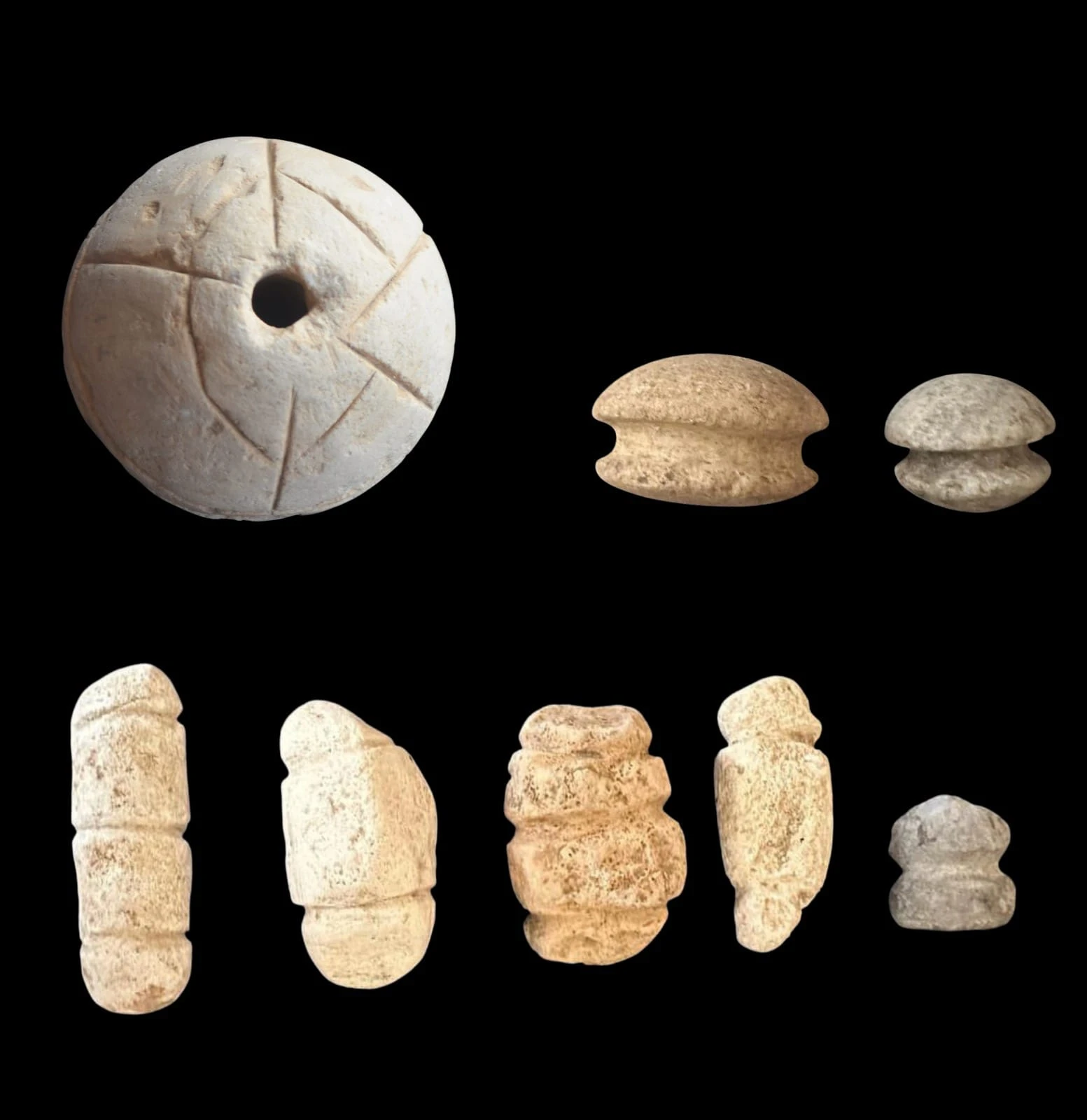 A collection of scarabs, amulets, pottery, tools and jewelry was also found, shedding further light on the religious, economic and everyday lives of the fortress’ inhabitants. (Supplied)