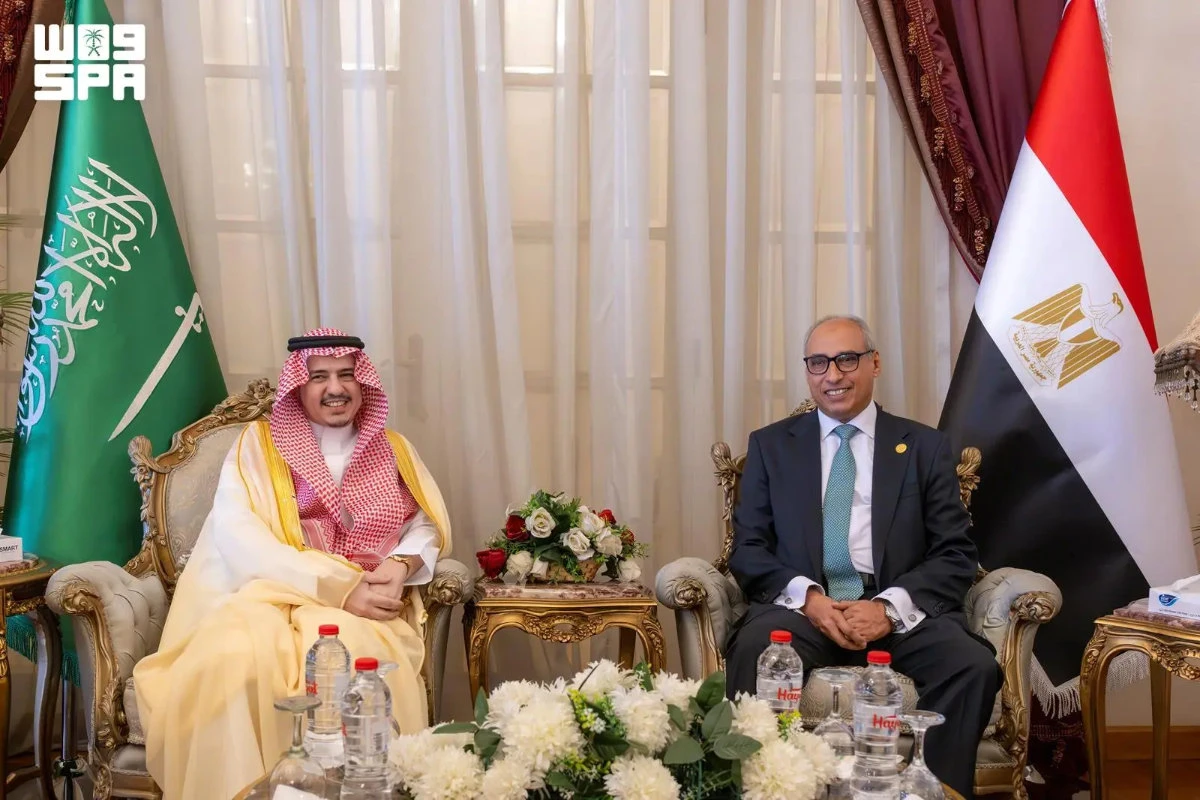 The accession document was signed by Ali Alohaydib, chair of the Saudi Board of Grievances, and Mahmoud Abu El-Dahab, Arab Union of Administrative Judiciary president and Egyptian State Council chairman. (SPA)