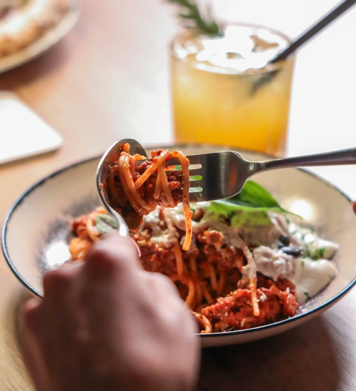Served piping hot straight from the oven, the pasta came in a generous portion. (Supplied)