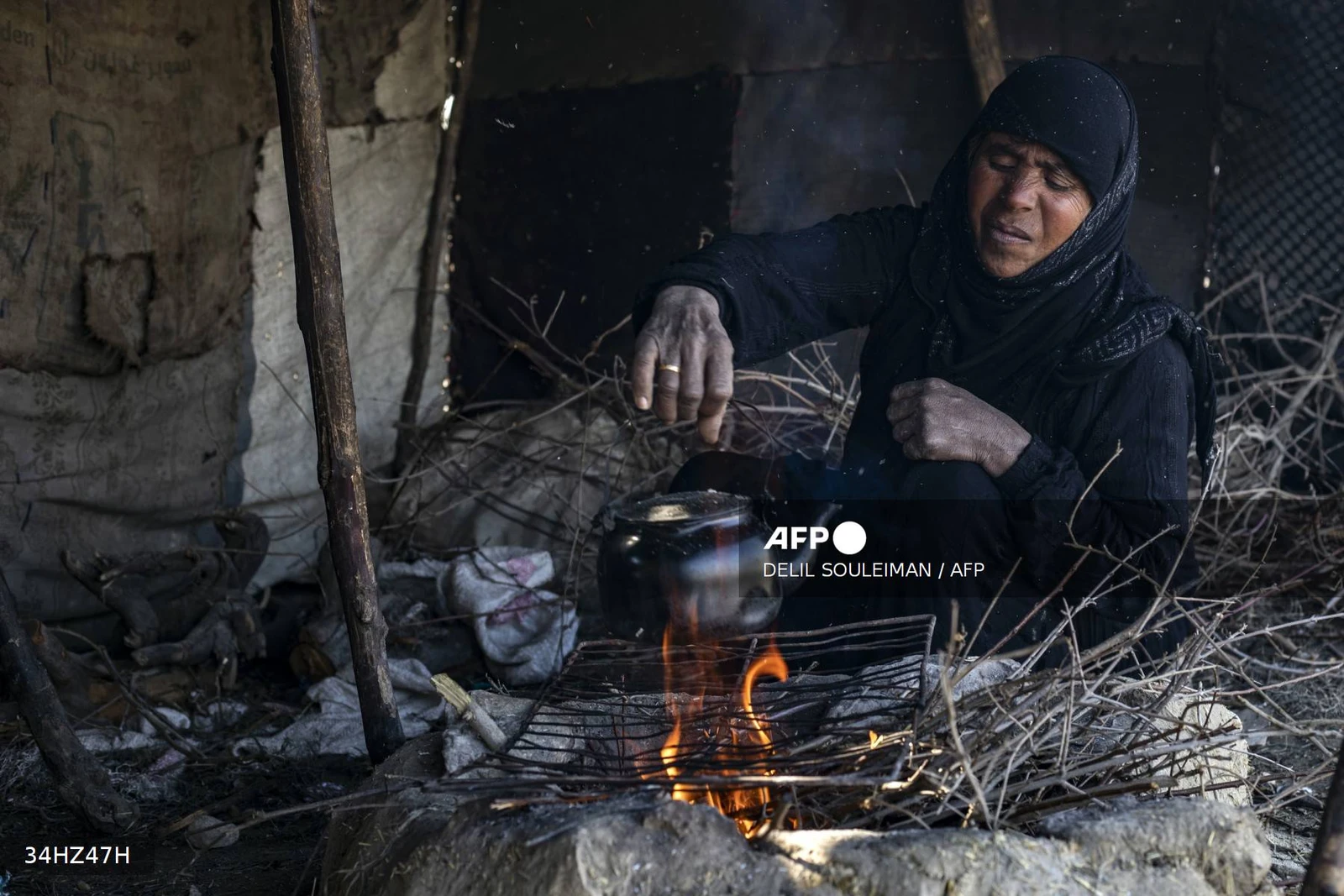 In a country where 90 percent of the people live below the poverty line, energy needs remain unaffected by political changes. (AFP file)