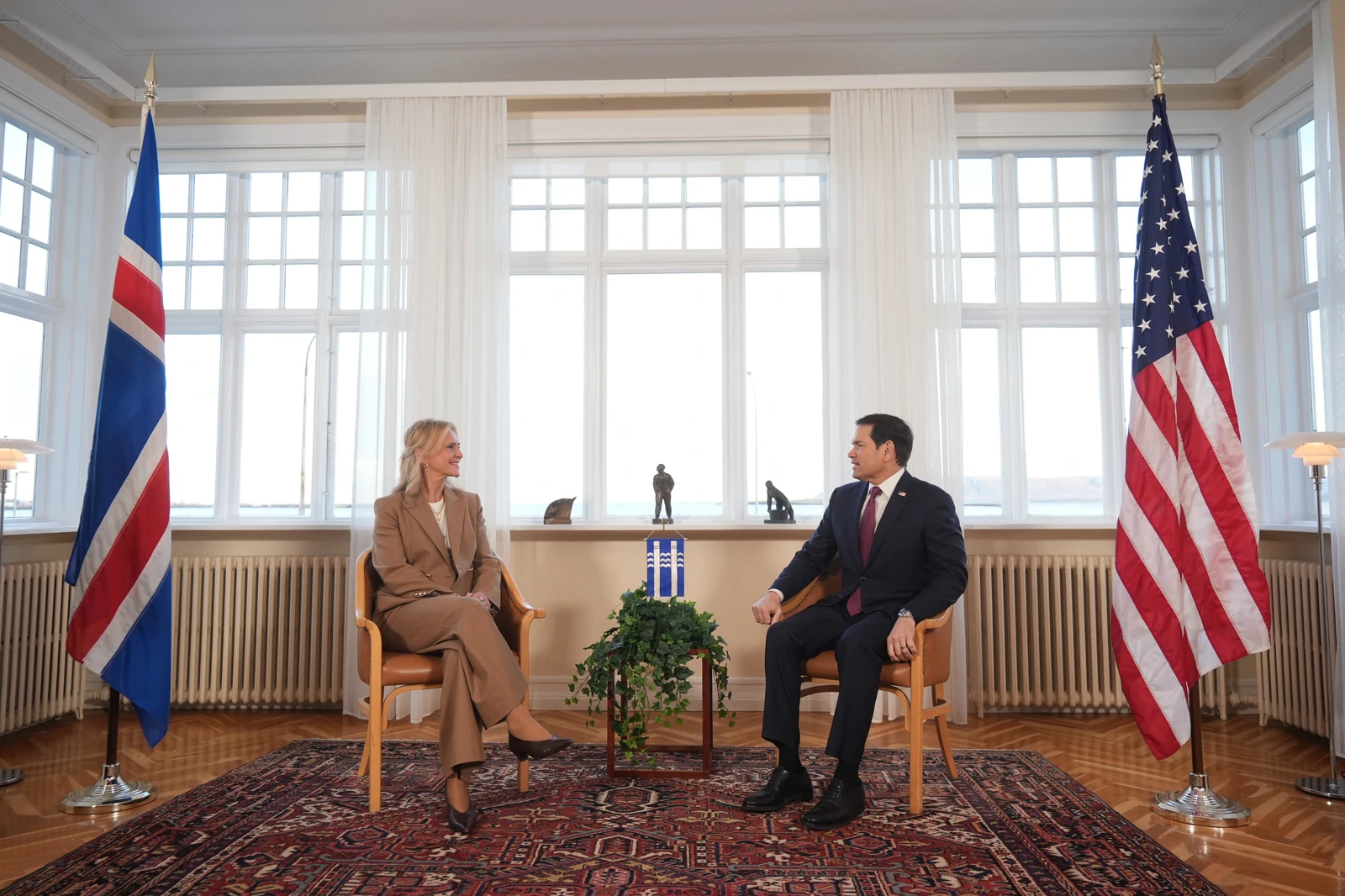 Rubio’s visit to Reykjavik offered an opportunity for the US and its European partners, especially in the Arctic, to turn the page and focus on what they share (File/AFP)