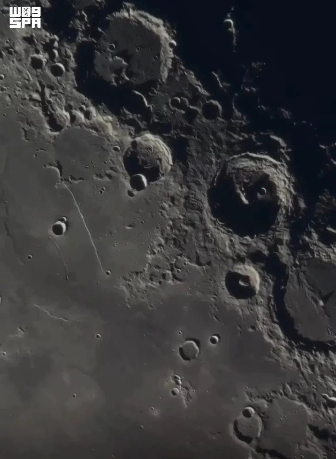 Moon shines over Rafha skies for global observation event