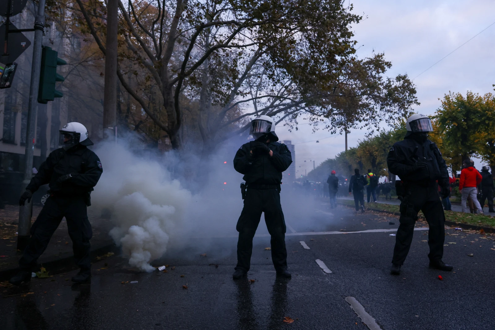 A third weekend of protests in France as youth-led rallies sweep Europe