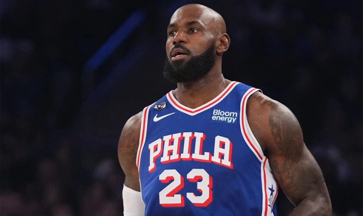 LeBron James makes 76ers home debut against his hometown Cavaliers