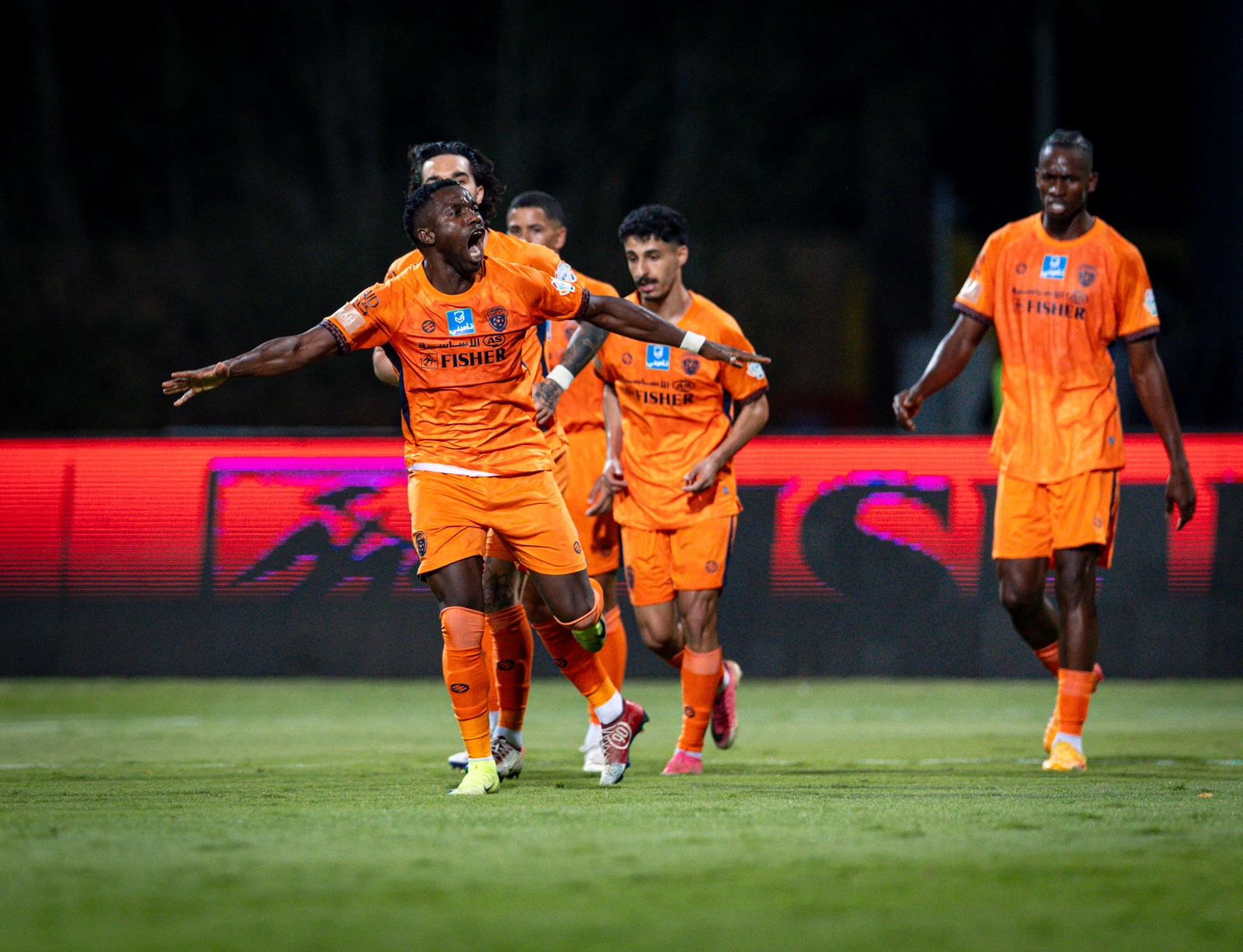 Al-Fayha defeated Al-Faisaly 4-1 on the return of the Sudair Derby to SPL. (SPL)