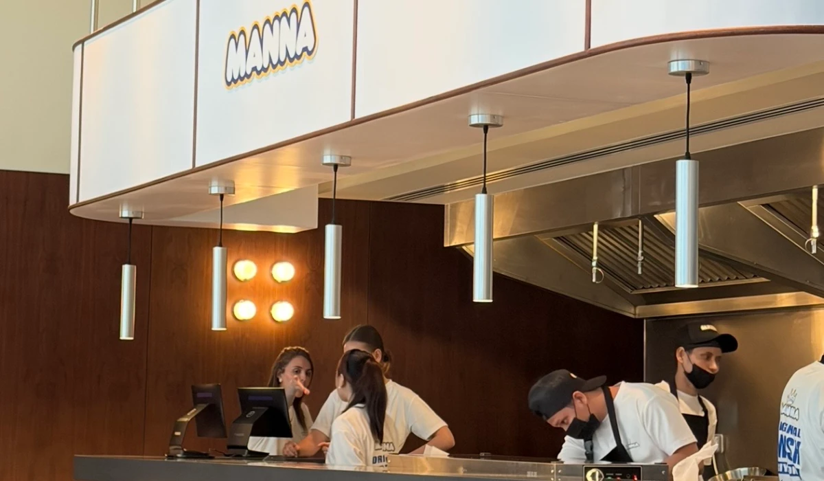 Manna Saudi ordering bar in Riyadh. (AN Photo by Basmah Albasrawi)