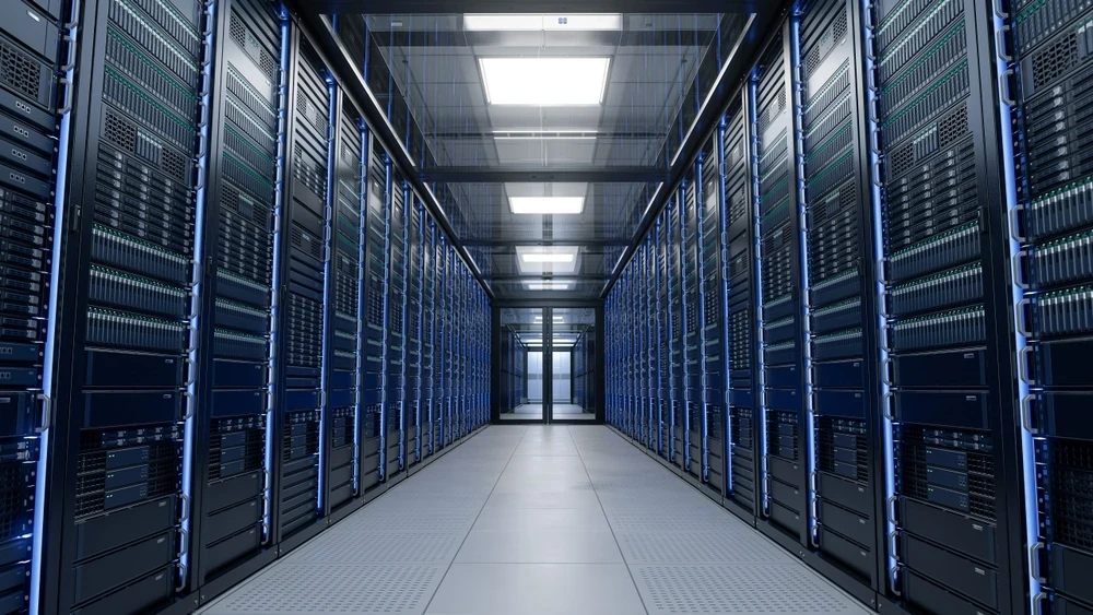 Saudi Arabia’s investment in digital infrastructure is supporting wider AI adoption, while businesses face the next challenge of scaling successful applications across their operations. (File)