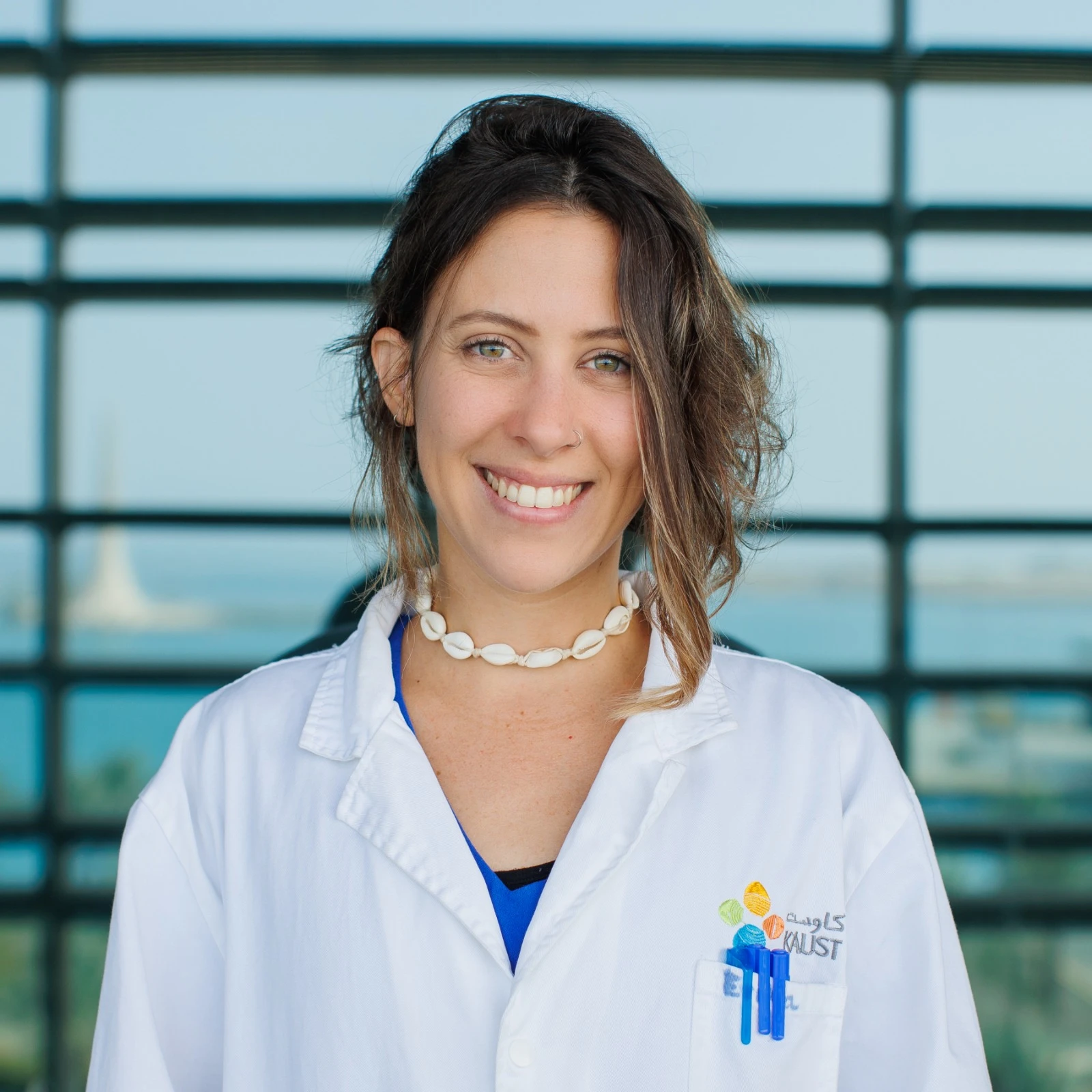 Erika Pecanha Santoro, coral health and stress management specialist at the KAUST Coral Restoration Initiative, led the field experiment. (Supplied)