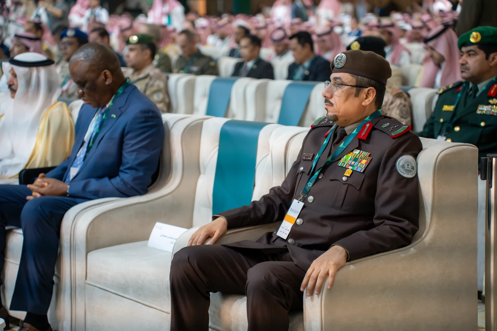 Organized by the General Authority for Military Industries (GAMI), the forum took place in Riyadh under the theme "Developing and Sustaining Investment in the Military Industries Sector." (AN Jaafar Saleh)
