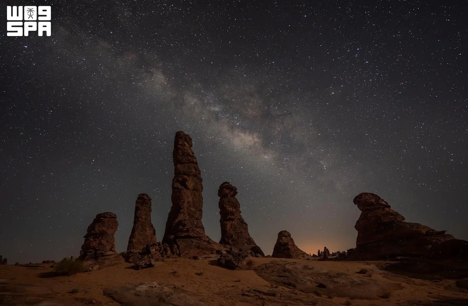 The AlUla Manara team has launched World Space Week, providing visitors with a series of educational and cultural programs exploring astronomy and space science. (SPA)