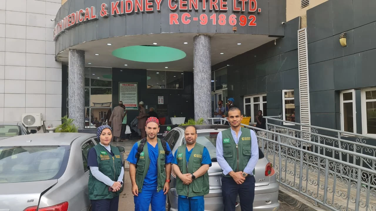 Saudi Arabia’s King Salman Humanitarian Aid and Relief Center (KSrelief) has launched a voluntary medical campaign in Nigeria to perform 108 open-heart surgeries and cardiac catheterization procedures. (Supplied)
