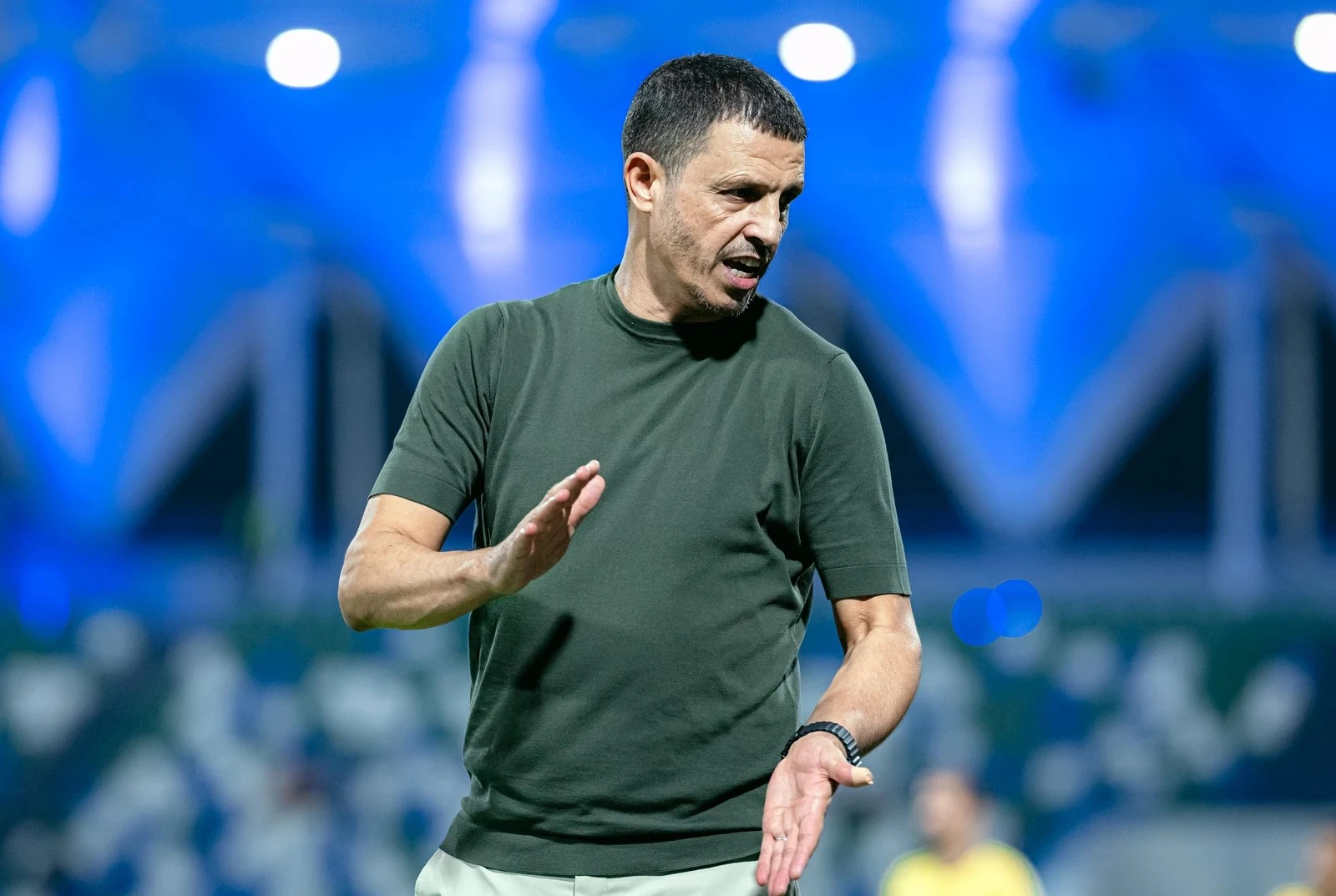 Al-Fateh head coach for Djamel Sellami. (SPL)
