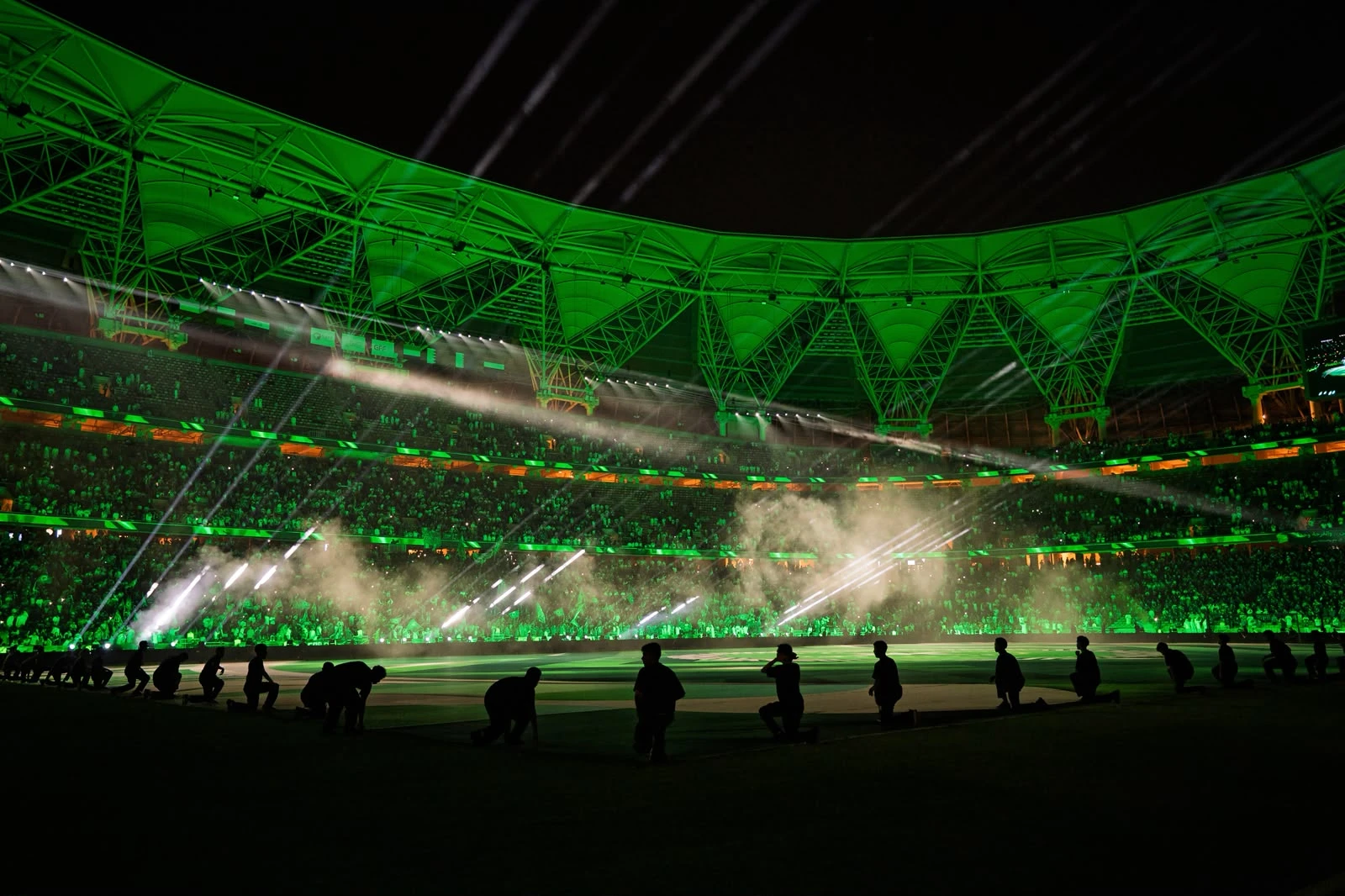 Opening ceremony of the 27th Arabian Gulf Cup puts Jeddah under the lights