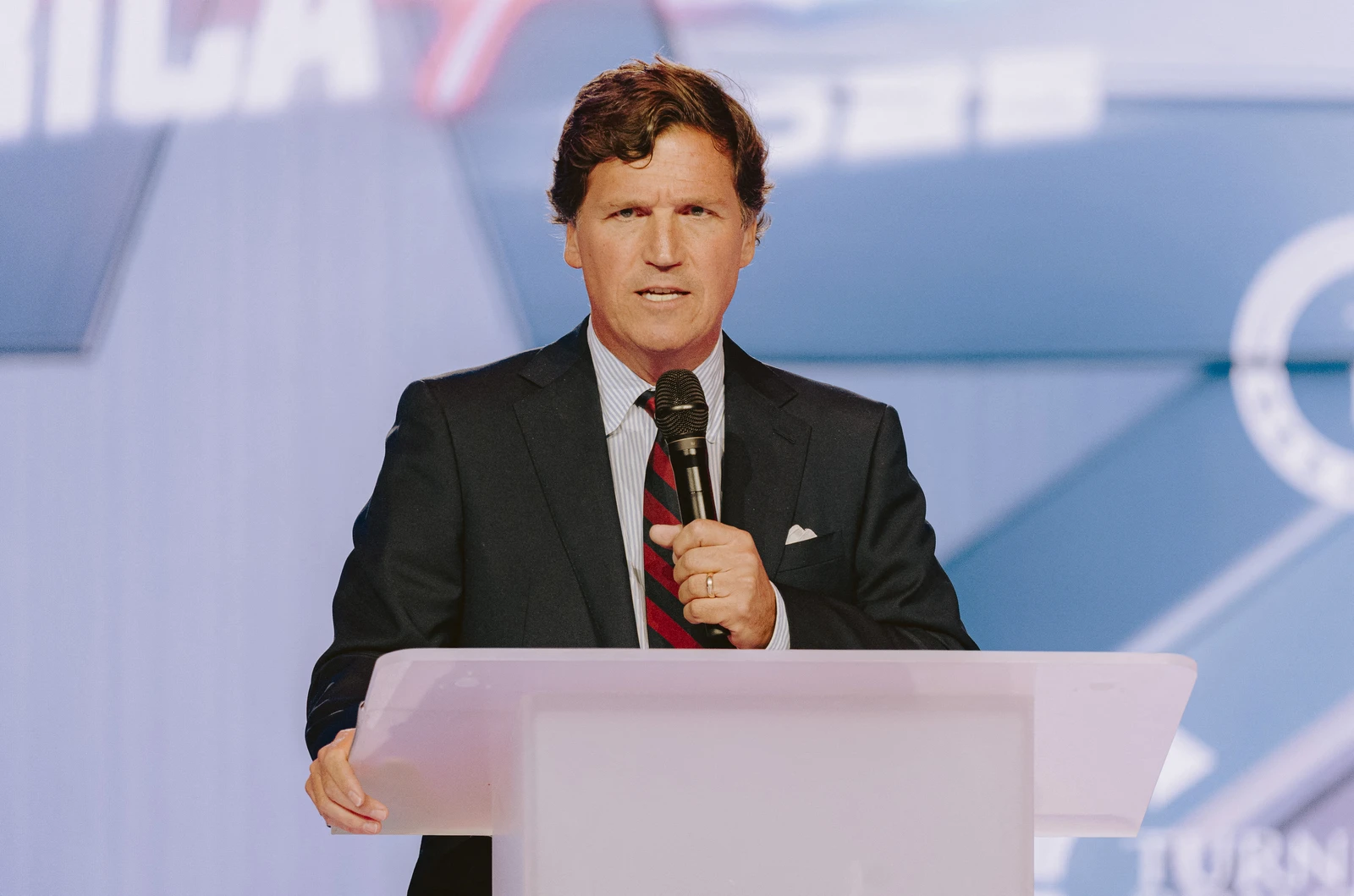 Today, Carlson, along with several figures who were once part of the far-right camp, stands at the forefront of the critics of the Trump administration (File/AFP)