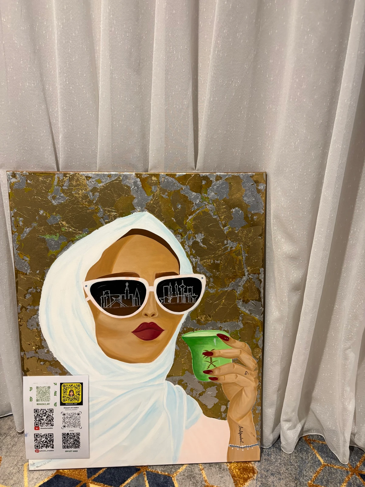 Curated by Saudi-based entrepreneur and fierce advocate for women empowerment Nuslia Nushra Akhter, the indoor event is spread across the ground and first floors. (AN photo)