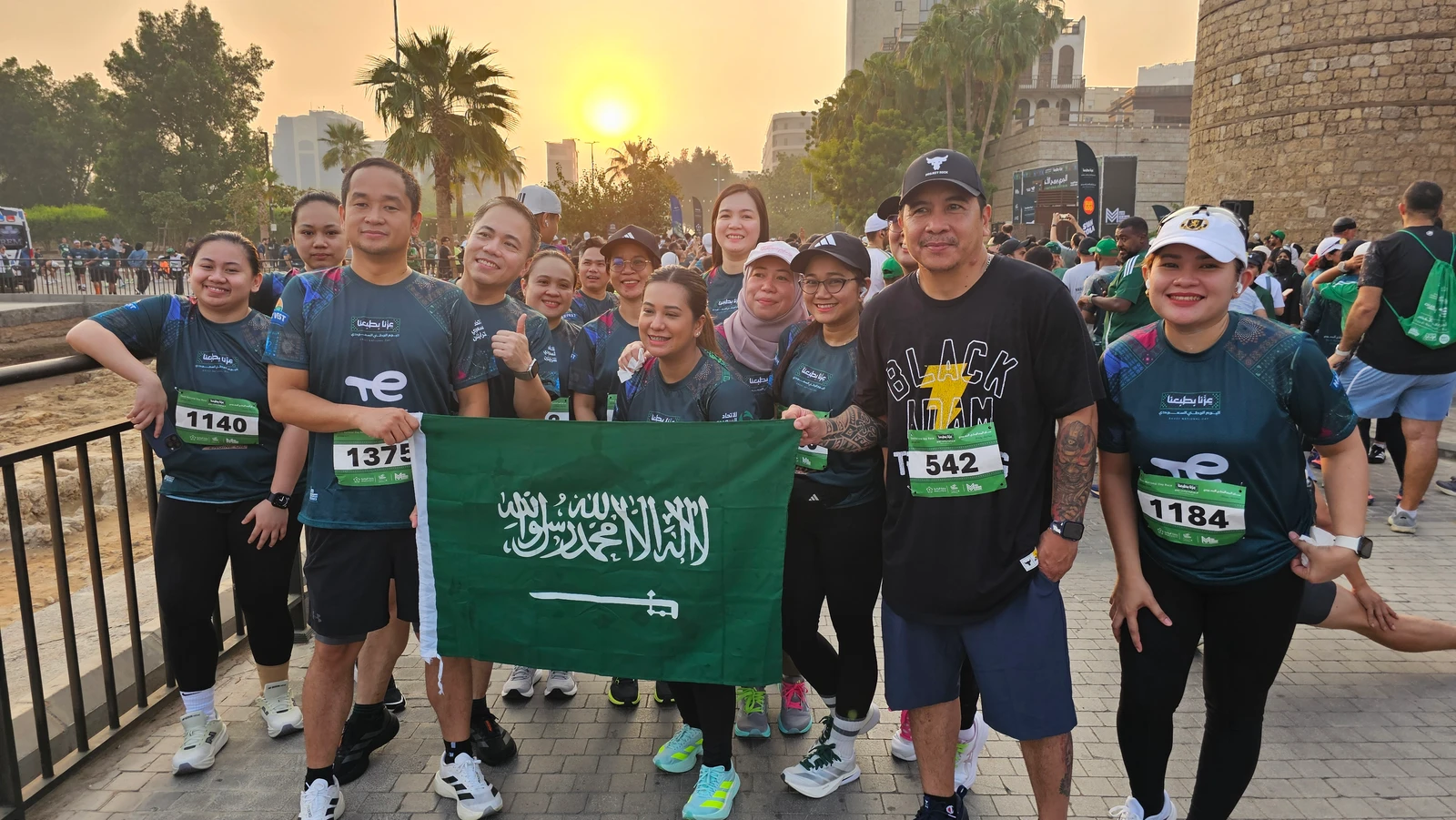 Historic Jeddah came alive early Friday morning as 6,000 Saudis and expatriates from different nationalities took part in the Saudi National Day Run, combining fitness, community and a celebration of their shared home. (Photos by AN)