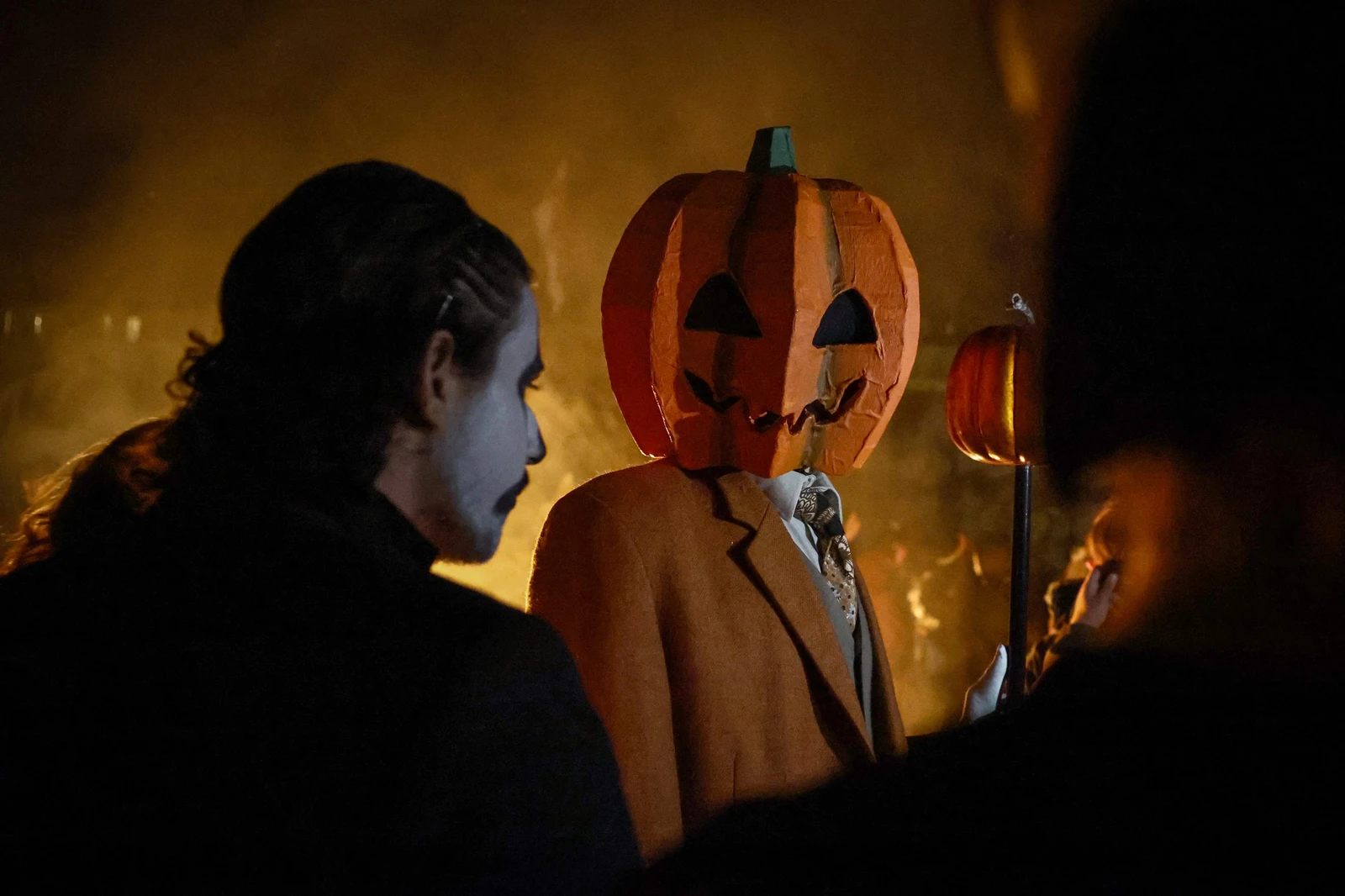 A "Halloween demonstration" in Marseille formed part of nationwide protests over the rising cost of living in France on Saturday. (AFP)