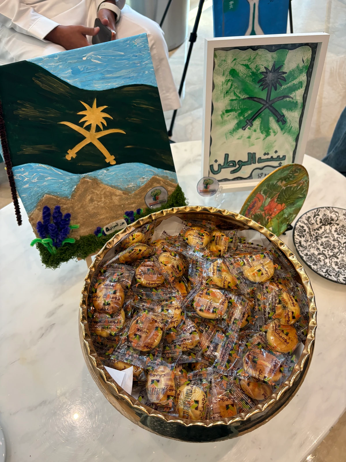 Curated by Saudi-based entrepreneur and fierce advocate for women empowerment Nuslia Nushra Akhter, the indoor event is spread across the ground and first floors. (AN photo)