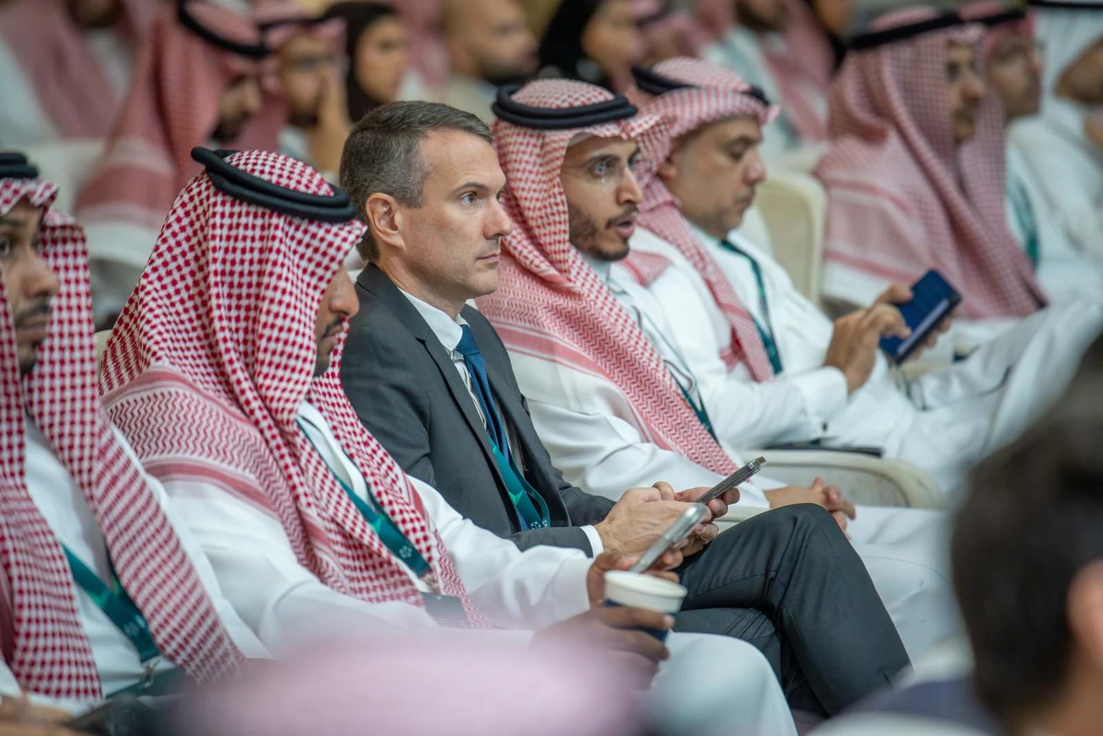 Organized by the General Authority for Military Industries (GAMI), the forum took place in Riyadh under the theme "Developing and Sustaining Investment in the Military Industries Sector." (AN Jaafar Saleh)