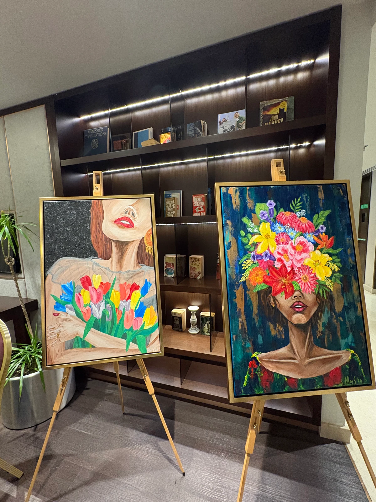 Curated by Saudi-based entrepreneur and fierce advocate for women empowerment Nuslia Nushra Akhter, the indoor event is spread across the ground and first floors. (AN photo)