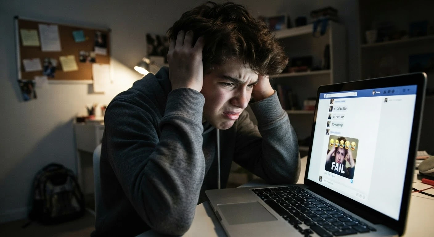 For a generation that has grown up with social media, smartphones and increasingly accessible artificial intelligence, cyberbullying is no longer limited to hurtful comments or anonymous messages. (AI generated picture)