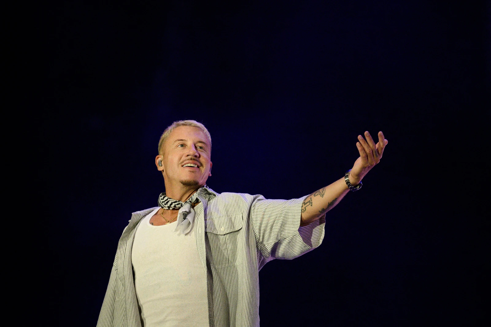 Since the beginning of the genocide, Macklemore has emerged as one of the most powerful voices of Palestinian solidarity in the US and beyond (File/AFP)
