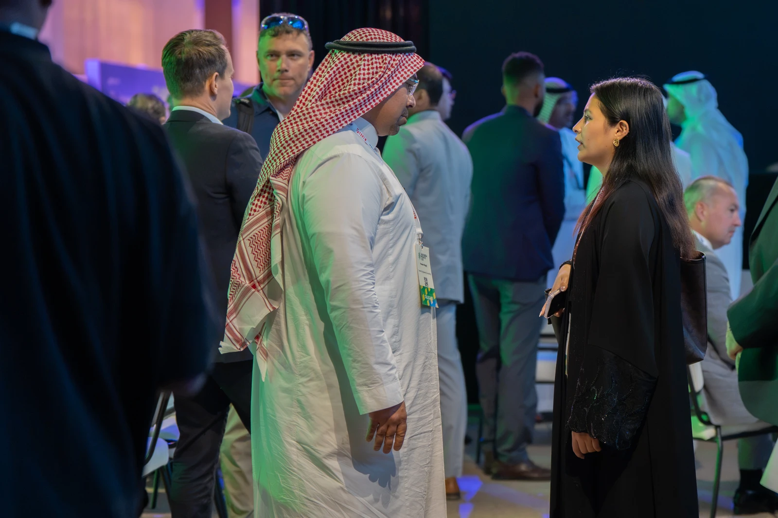 The three-day event, held at The Venue by ROSHN Group from Sept. 28-30, placed investment, project delivery and procurement at the center of discussions on its first day. (AN Photo/Huda Bashatah)