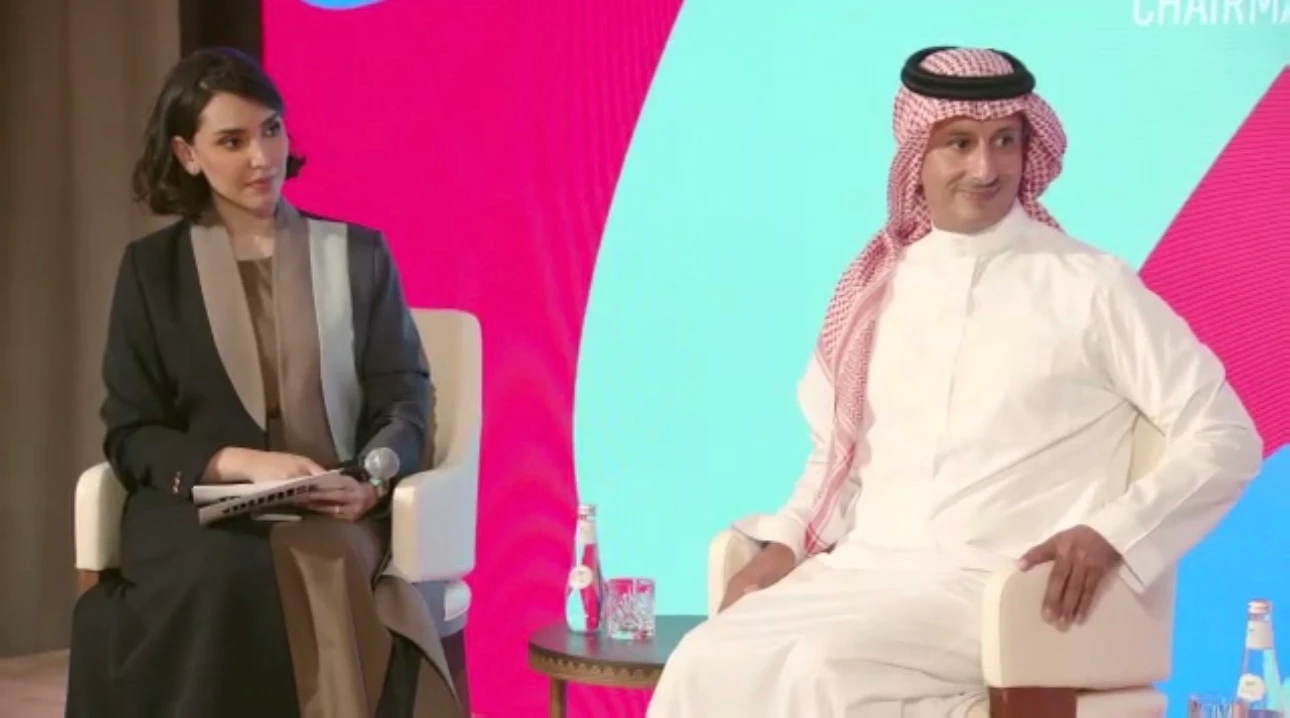 Saudi Tourism Minister Ahmed Al-Khateeb attend the official launch event for the summit at Wadi Safar in Diriyah. (Screengrab)